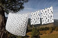 Vista 242 de Eddie Bauer - Full Sheets, Cotton Flannel Bedding Set, Brushed For Extra Softness, Cozy Home Decor (Dog Friends, Full)