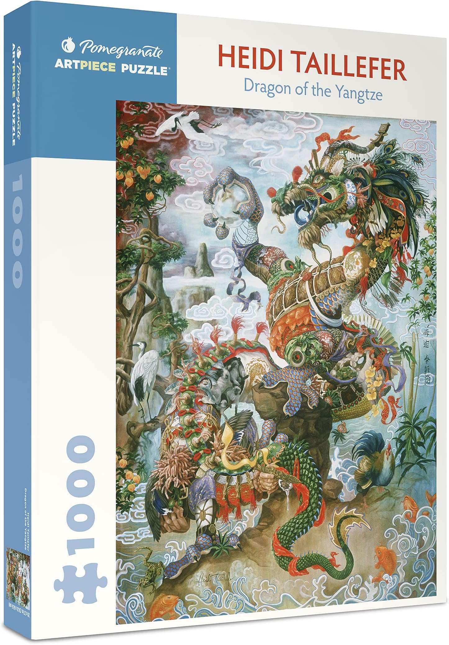 Heidi Taillefer: Dragon of the Yangtze 1000-Piece Jigsaw Puzzle Pomegranate