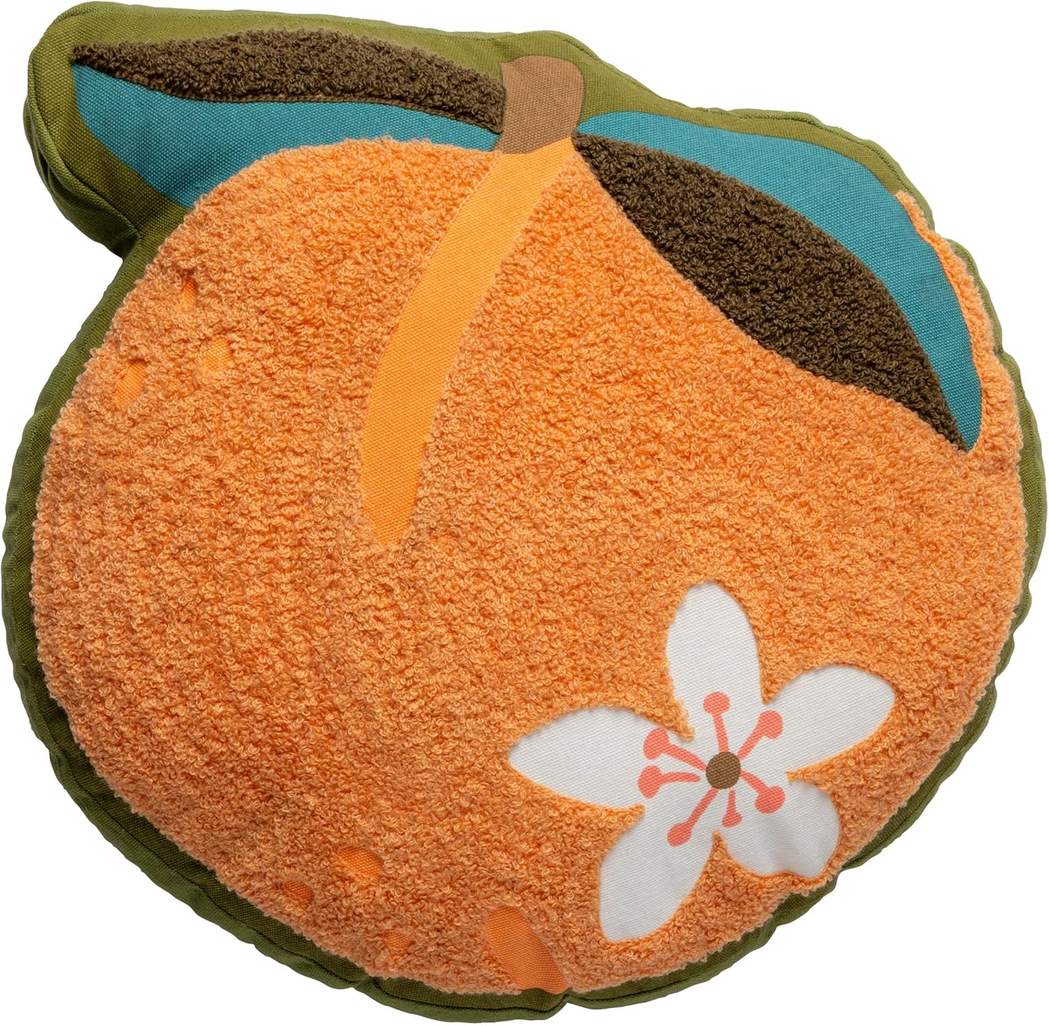 Almohada Decorativa Bordada Durazno 40x30 cm