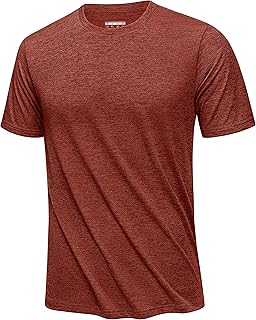 Tshirt Herren Funktions Shirt Sport Tshirts Atmungsaktiv Fitness Shirt Schnelltrocknendes Training Shirt Rundhals