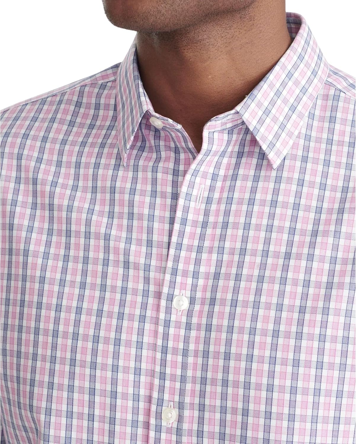 UNTUCKit Wrinkle-Free Long Sleeve Patterned Color Button Down Dress Shirt