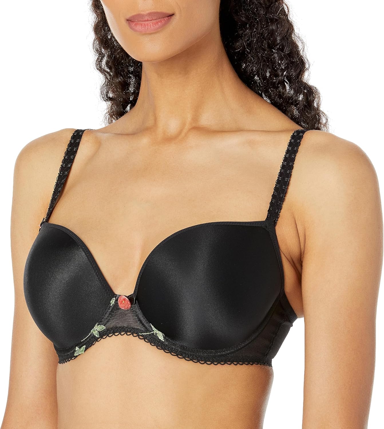 Freya Women's Rose Blossom Underwire Molded Plunge T-Shirt Bra