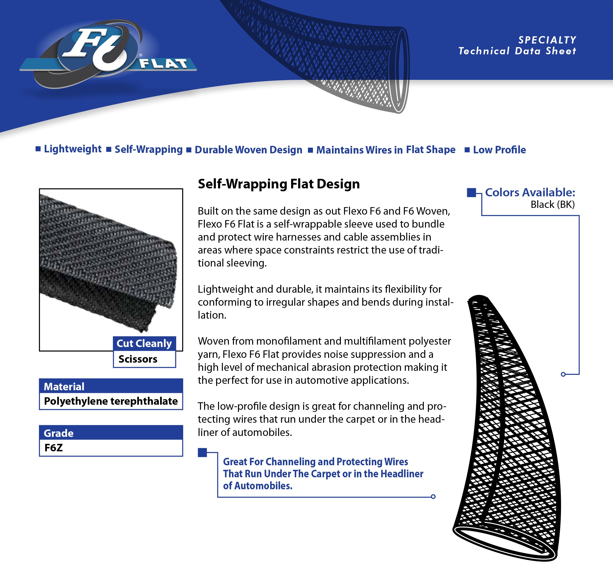 【中古】 f6フラットBraided Wrap Around Sleeving 1 ブラック F6-FLAT-100-10-BK Amazon.co.jp: f6フラットBraided Wrap Around Sleeving 1