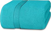 Vista 24 de Utopia Towels - Lujosa toalla de baño jumbo, 2 unidades - 600 g/m², 100% algodón hilado en anillo, toalla extragrande altamente absorbente