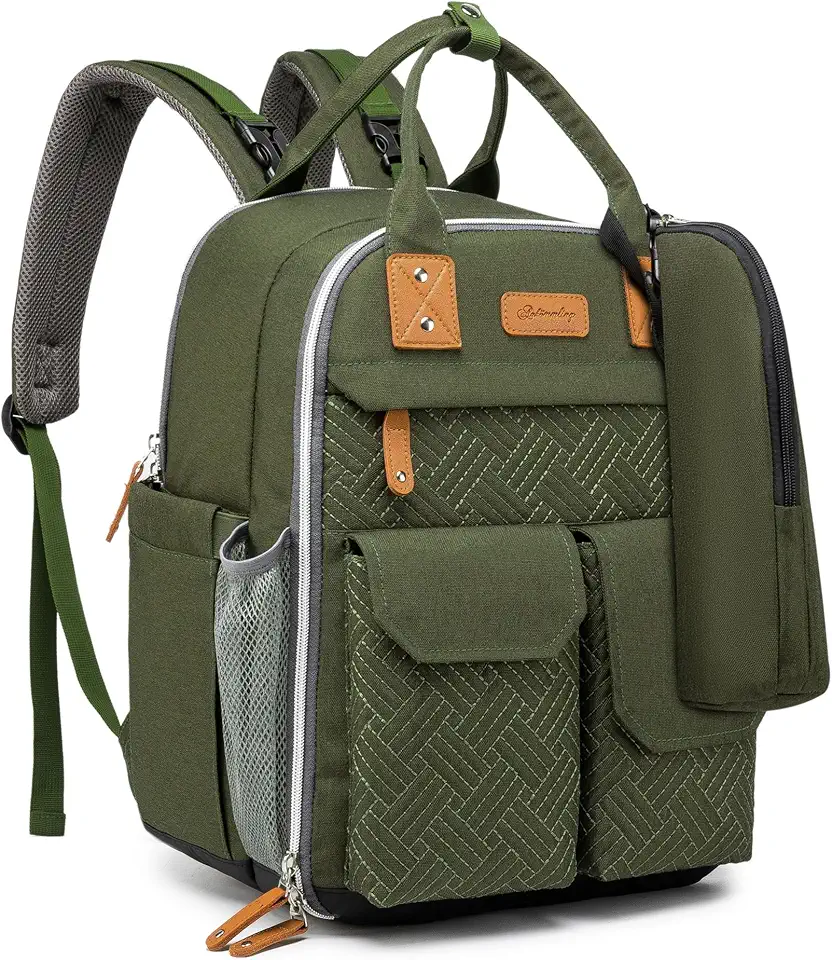 Mochila bebe Bolsa Maternity para fraldas Grande capacidade Tecido impermeável