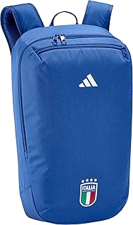 adidas FIGC BACKPACK BLUE/WHITE FOOTBALL/SOCCER BACKPACK for Unisex size NS