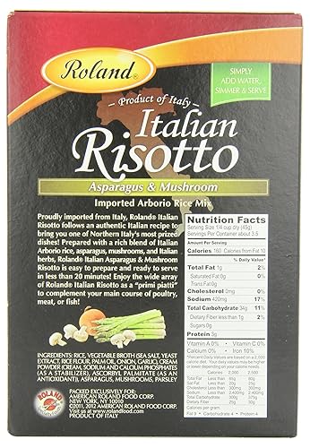 Miniatura 15 de Roland Foods Risotto italiano, queso parmesano, 5.8 onzas