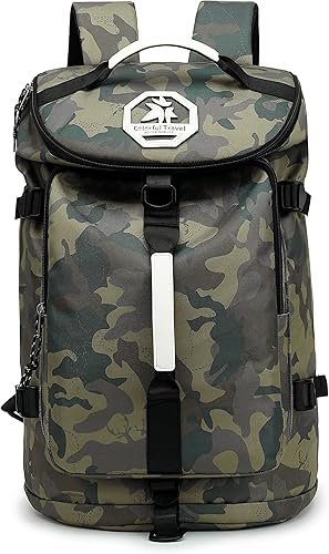 Vista 19 de mochila de gimnasio con compartimento para zapatos, bolsa de lucha con 4 tipos de método de espalda, impermeable para deportes, caminata y portátil