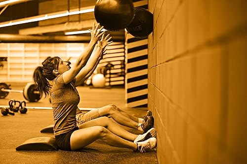 Miniatura 2 de RAGE Fitness - Bolas medicinales suaves de 10.0in, bola de pared, entrenamiento de crossfit, hecho a mano con costuras reforzadas, fabricado en