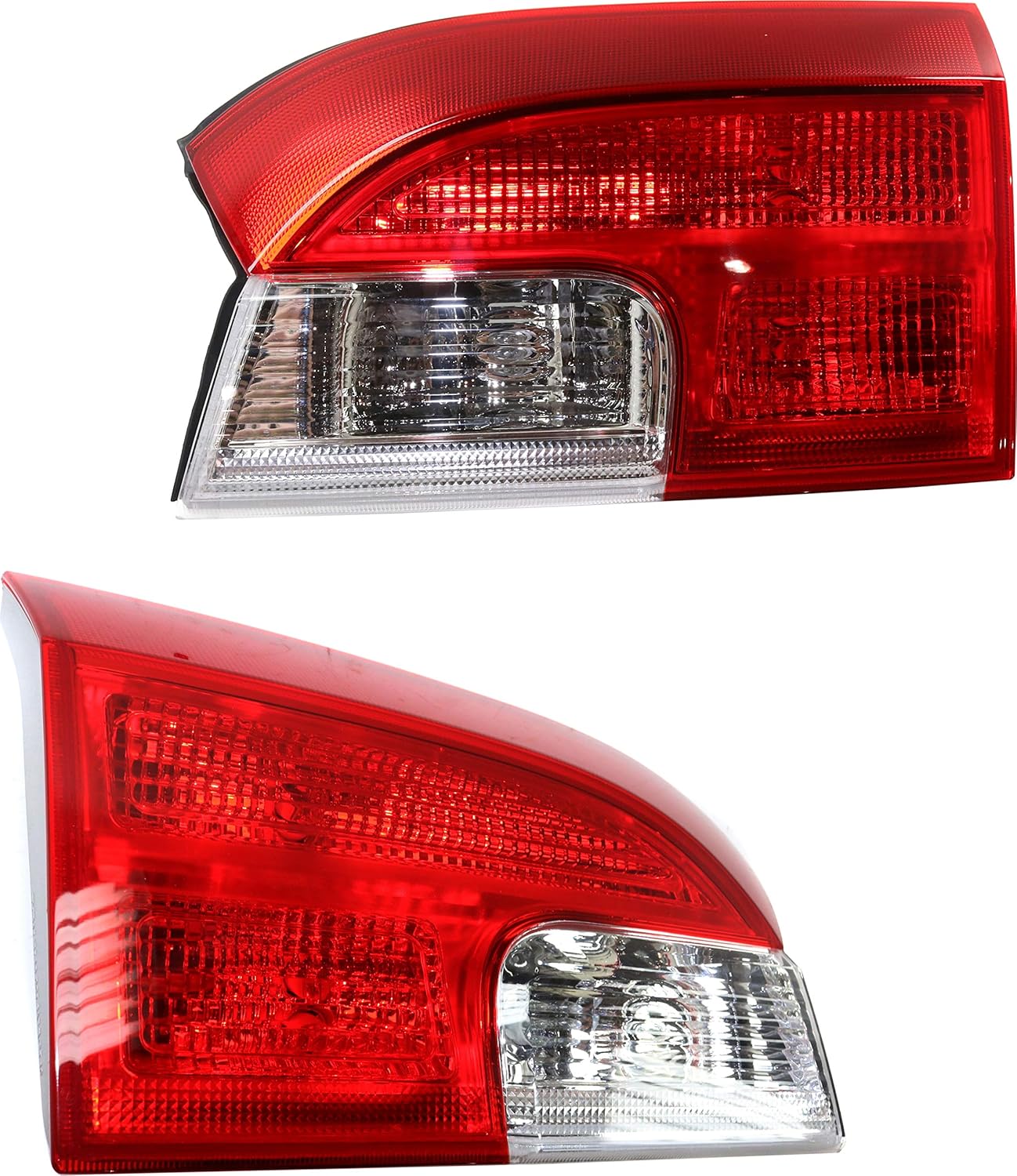 Garage-Pro Tail Light SET Compatible with GMC Terrain 2010-2017 Halogen With bulb(s) Driver and Passenger Side, Inner