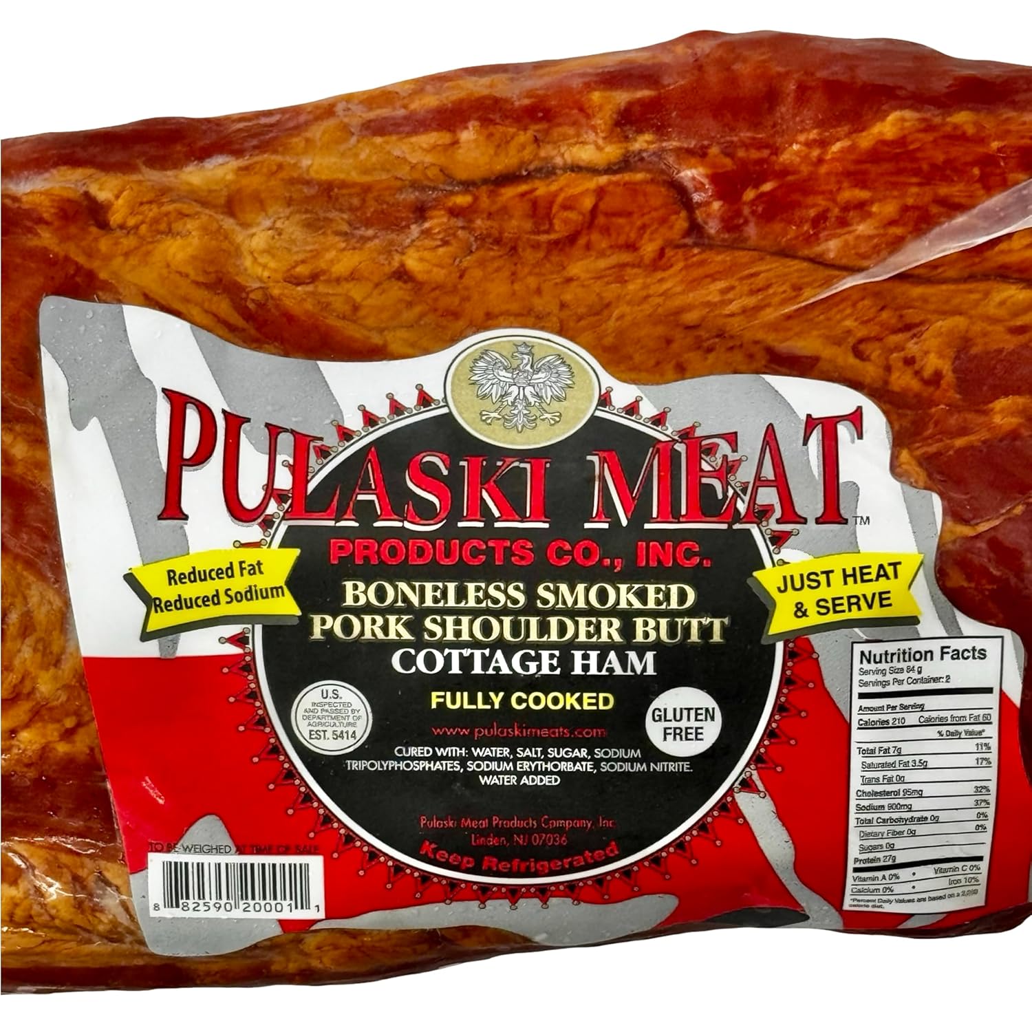 BONELESS SMOKED PORK SHOULDER BUTT