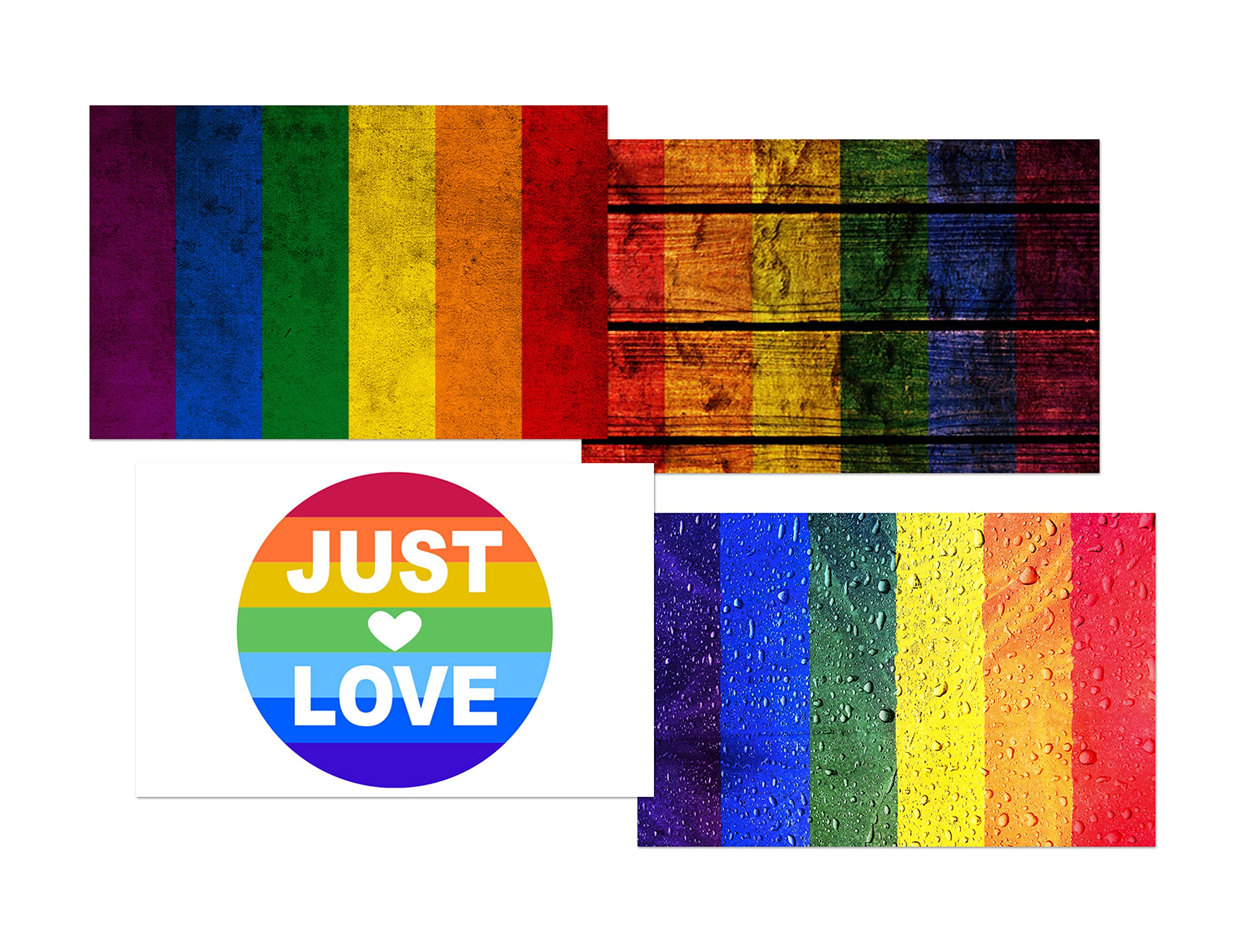 Full Rainbow Ring in Black - THE PRIDE SHOP