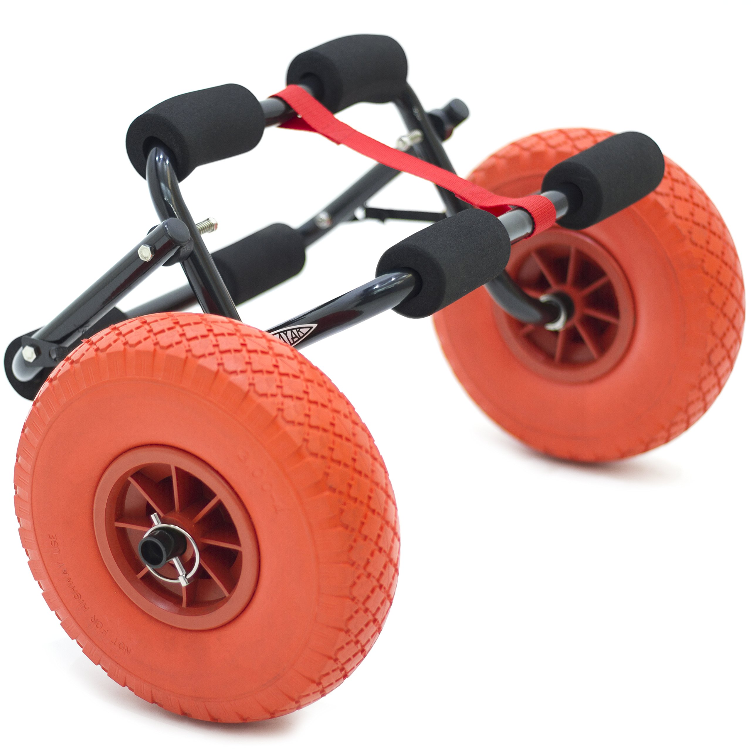 Conwy Kayak pieghevole in alluminio anodizzato Kayak Canoa Trolley 100 kg anti-foro