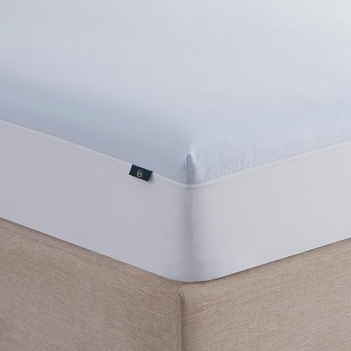 Miniatura 2 de Serta Cool Air Protector de colchón impermeable, 60 x 80 pulgadas, cubrecolchón de malla suave y transpirable, bolsillo profundo elástico de 18