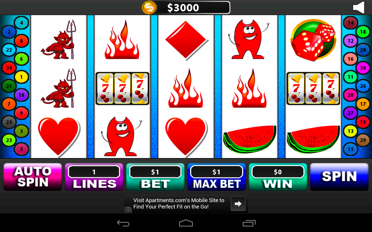 Interfaccia delle slot 1bet
