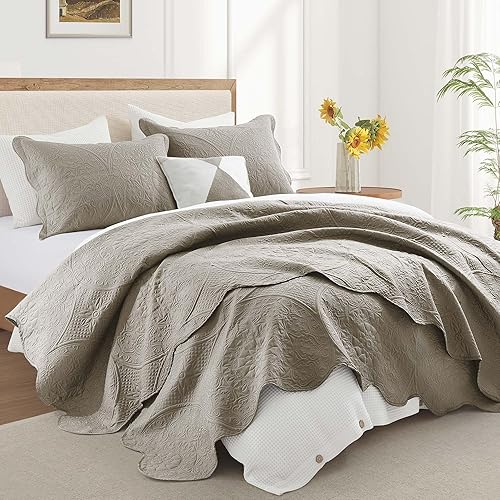 Vista 177 de IR Imperial Rooms - Juego de colcha individual (68 x 86 pulgadas) + 1 funda de almohada (20 x 26 + 2 pulgadas), 2 piezas, ligera, reversible