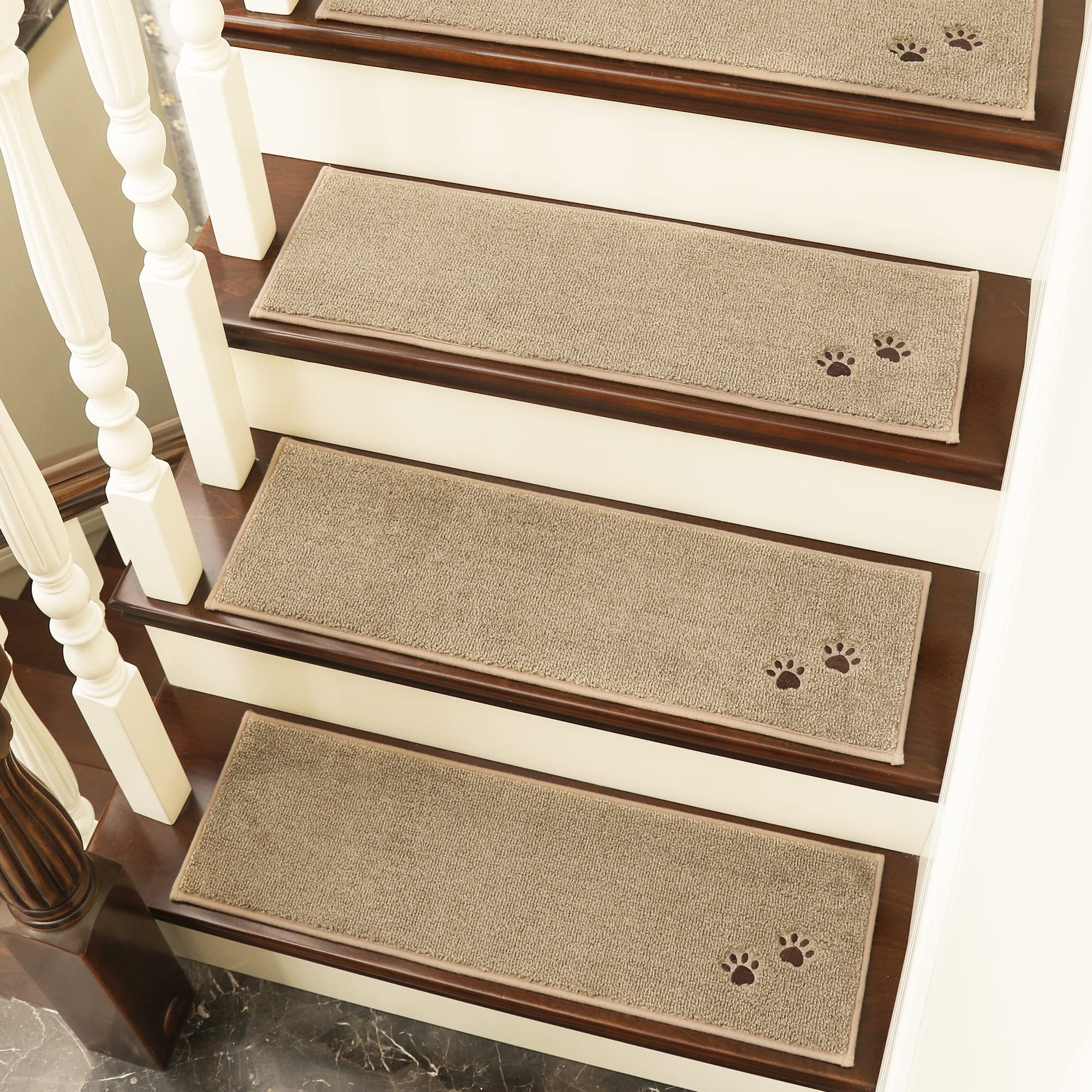 ToStair Trapmatten, 76 cm x 20 cm (15 stuks), antislip traptreden voor