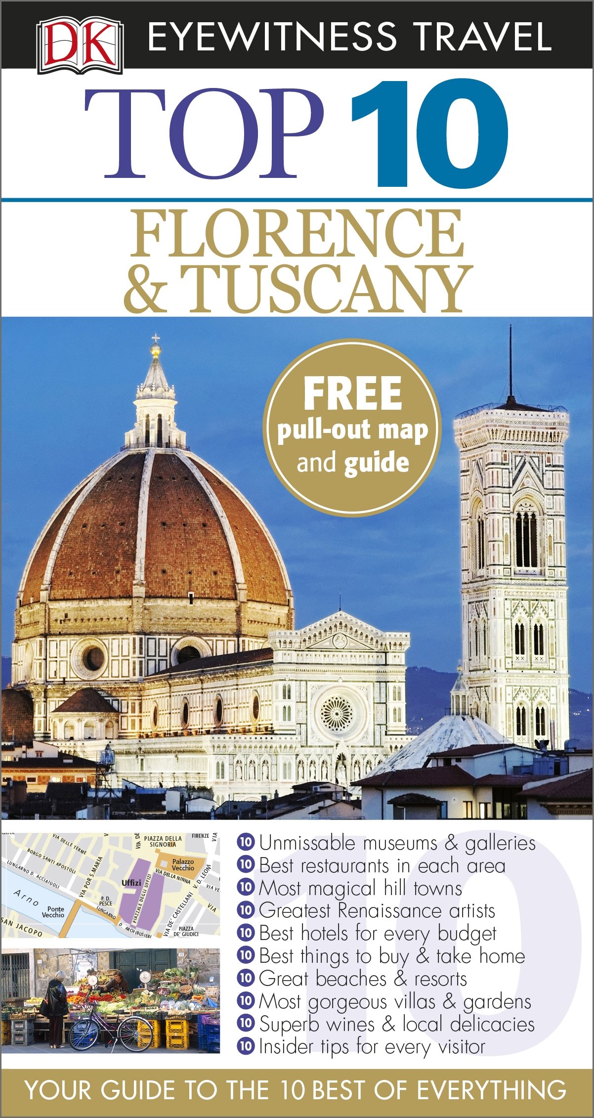 Buy DK Eyewitness Top 10 Travel Guide Florence & Tuscany — BookShops.in