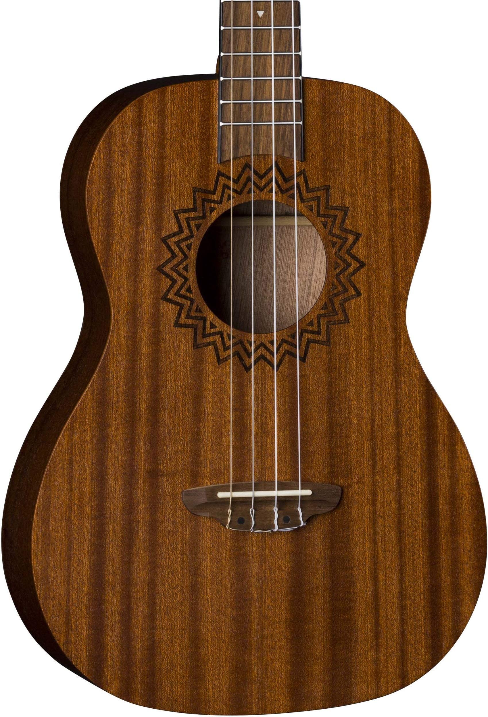Luna Baritone Ukulele, Vintage Mahogany