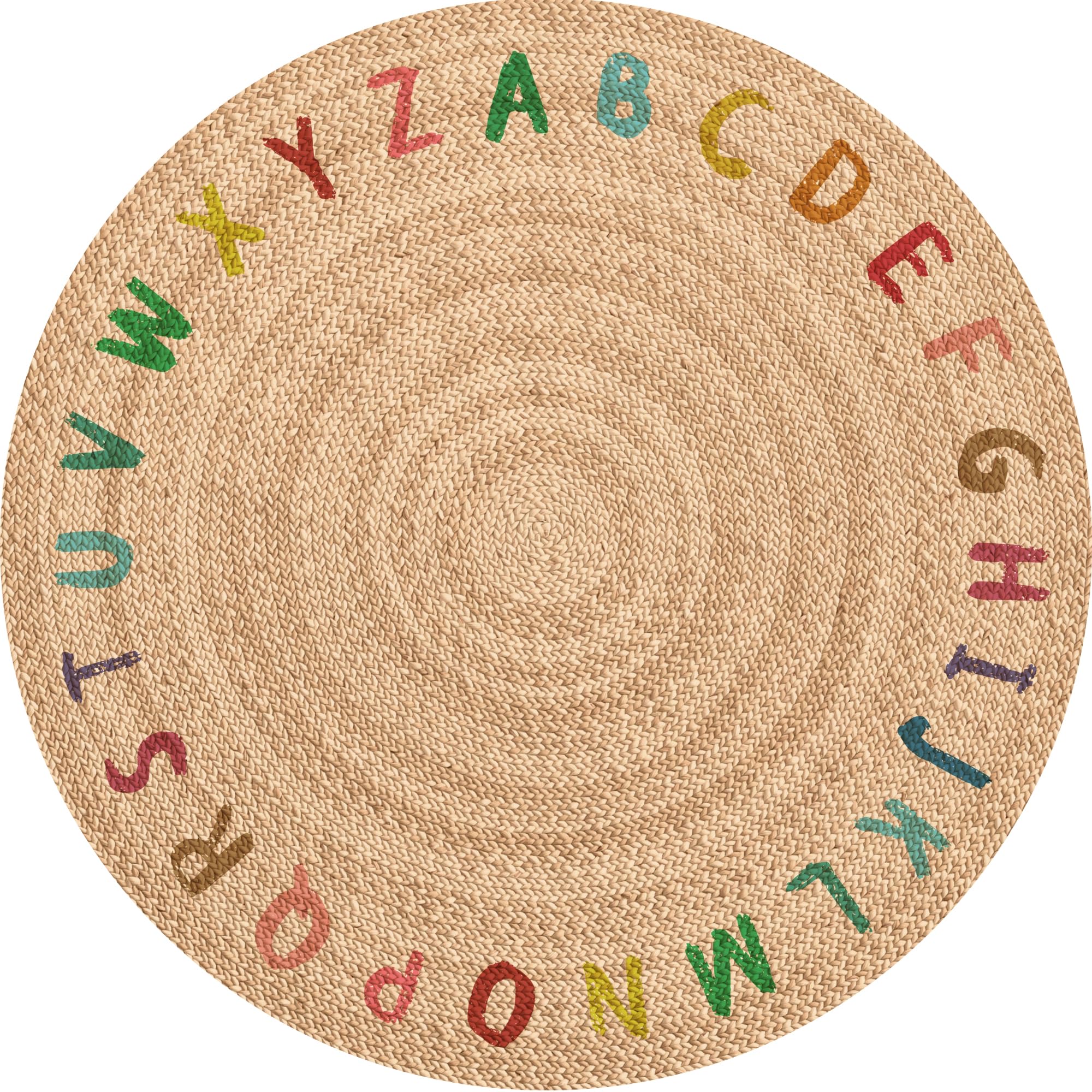 VINILIKO, Tappeto in vinile ABC Colori [Diam] 180 cm