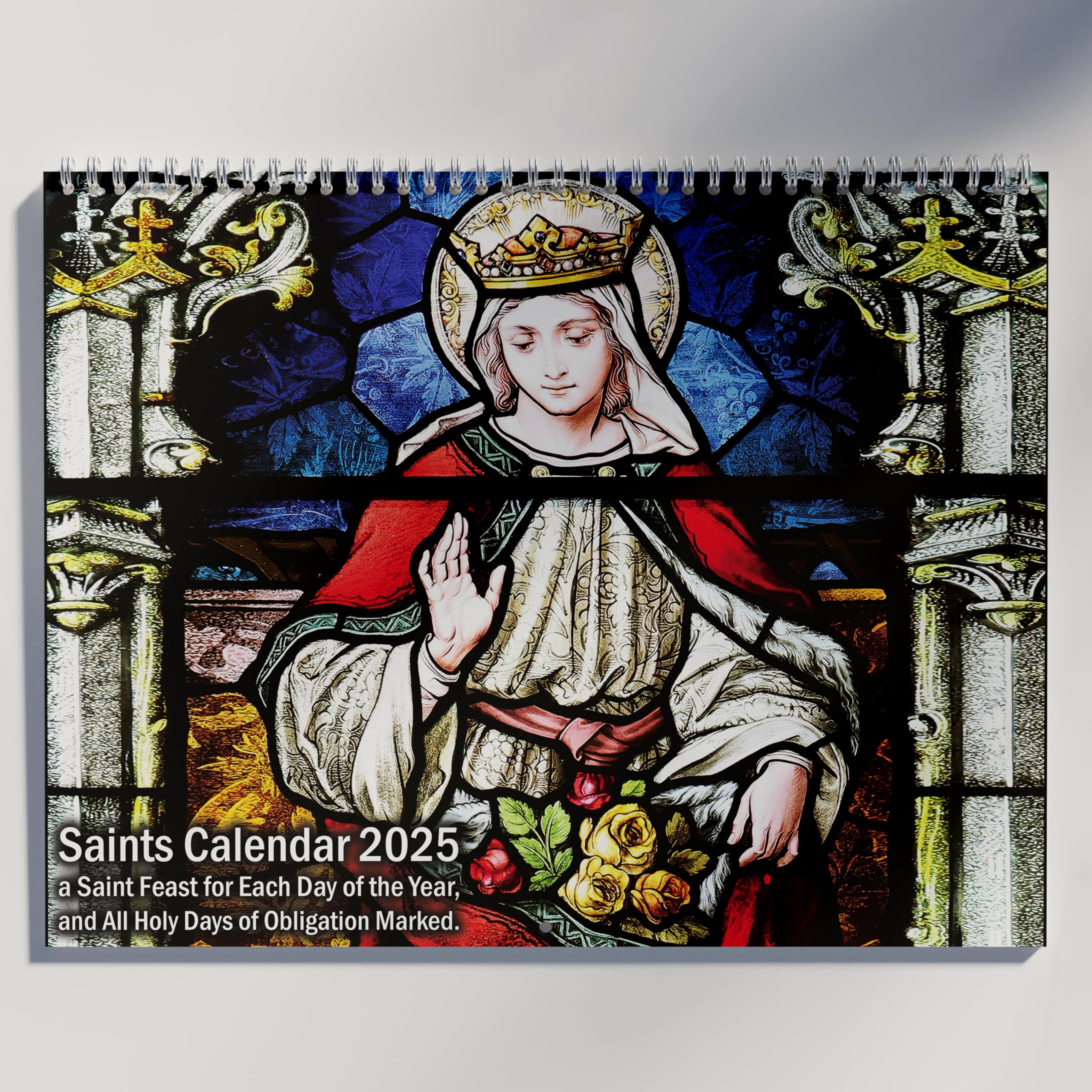 amazon-com-generic-saints-calendar-2025-wall-calendar-with-365-saints-feasts-12-artwork-of-beloved-saints-and-all-holy-days-of-obligation-v4-standard-office-products