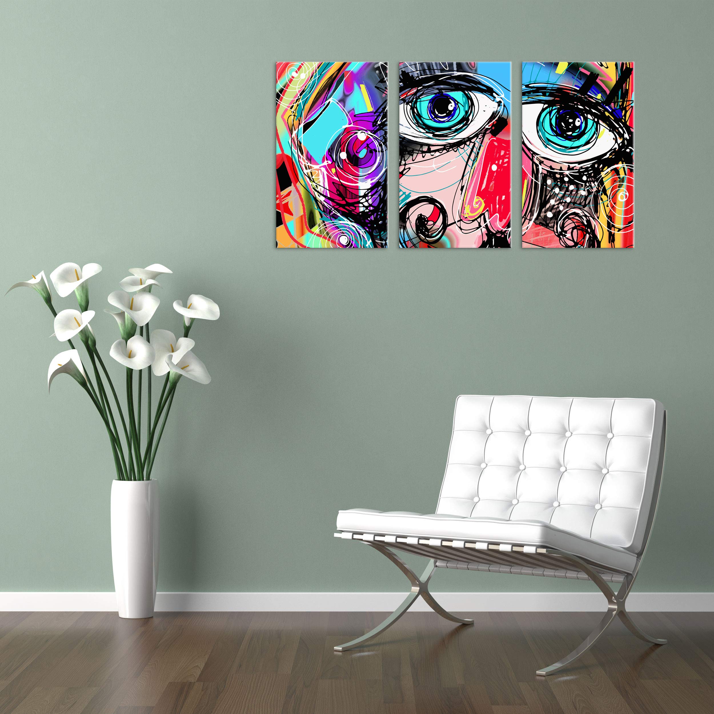 Tableau sur Toile – Encadré – Prêt à accrocher – Graffiti Art Design – Graffitisme Writers Popart