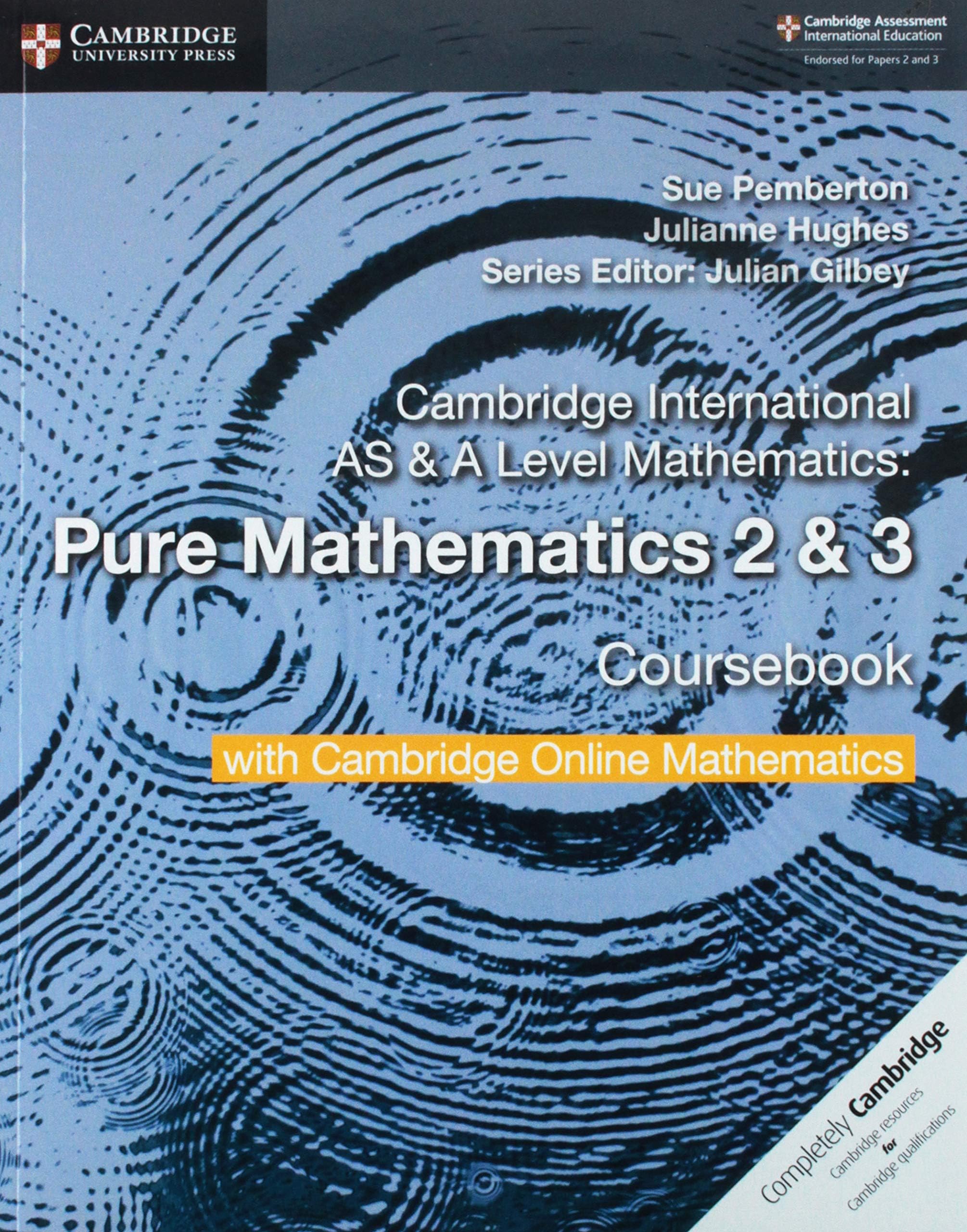 Cambridge International AS & A-Level Mathematics Pure Mathematics 2&3 Coursebook with Cambridge Online Mathematics
