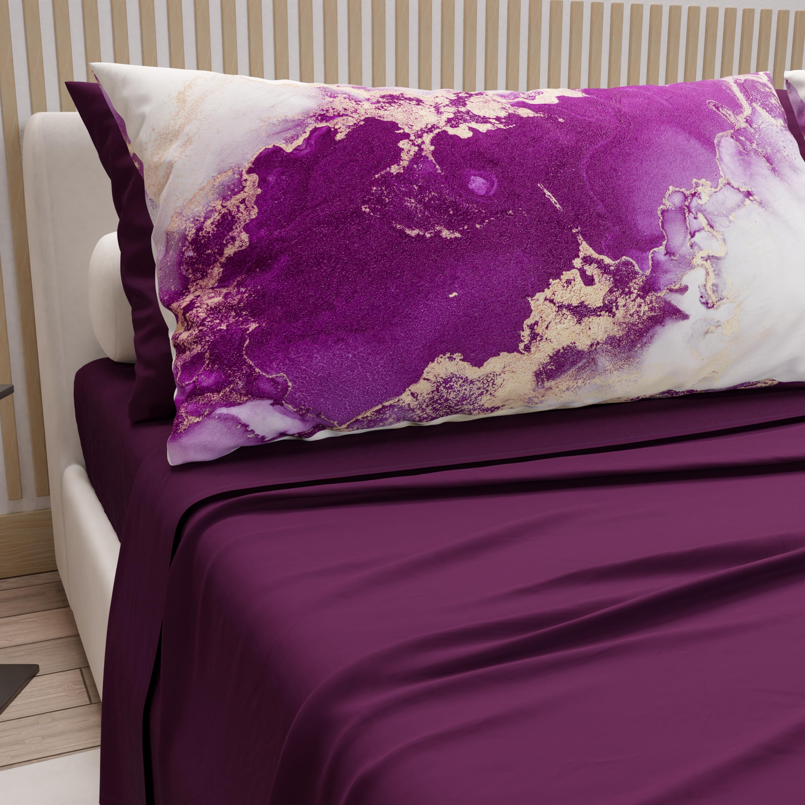 PETTI Artigiani Italiani, Double Bed Sheets in Cotton with Pillowcases in Digital Print