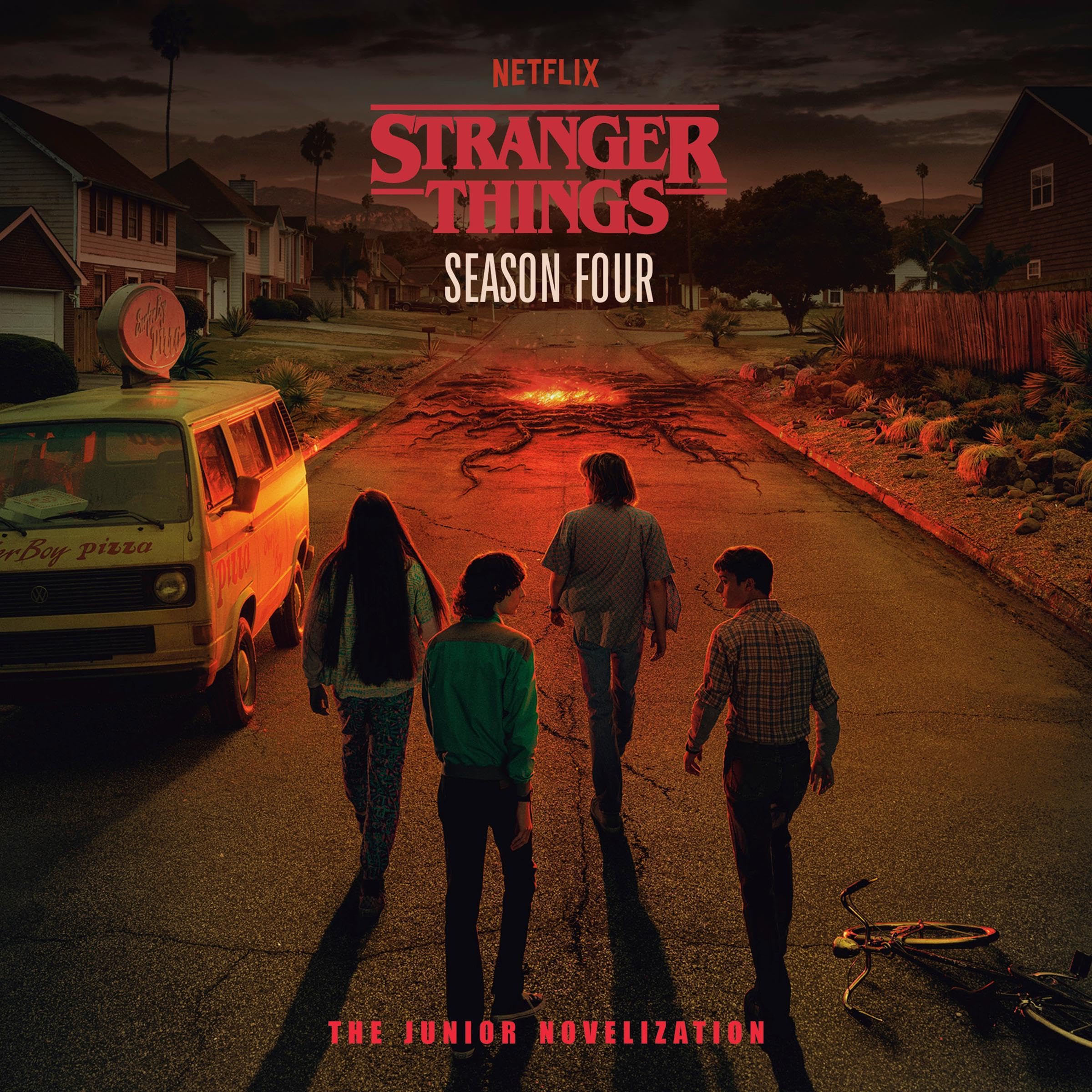 Cover art for Stranger Things, Season Four: The Junior Novelization