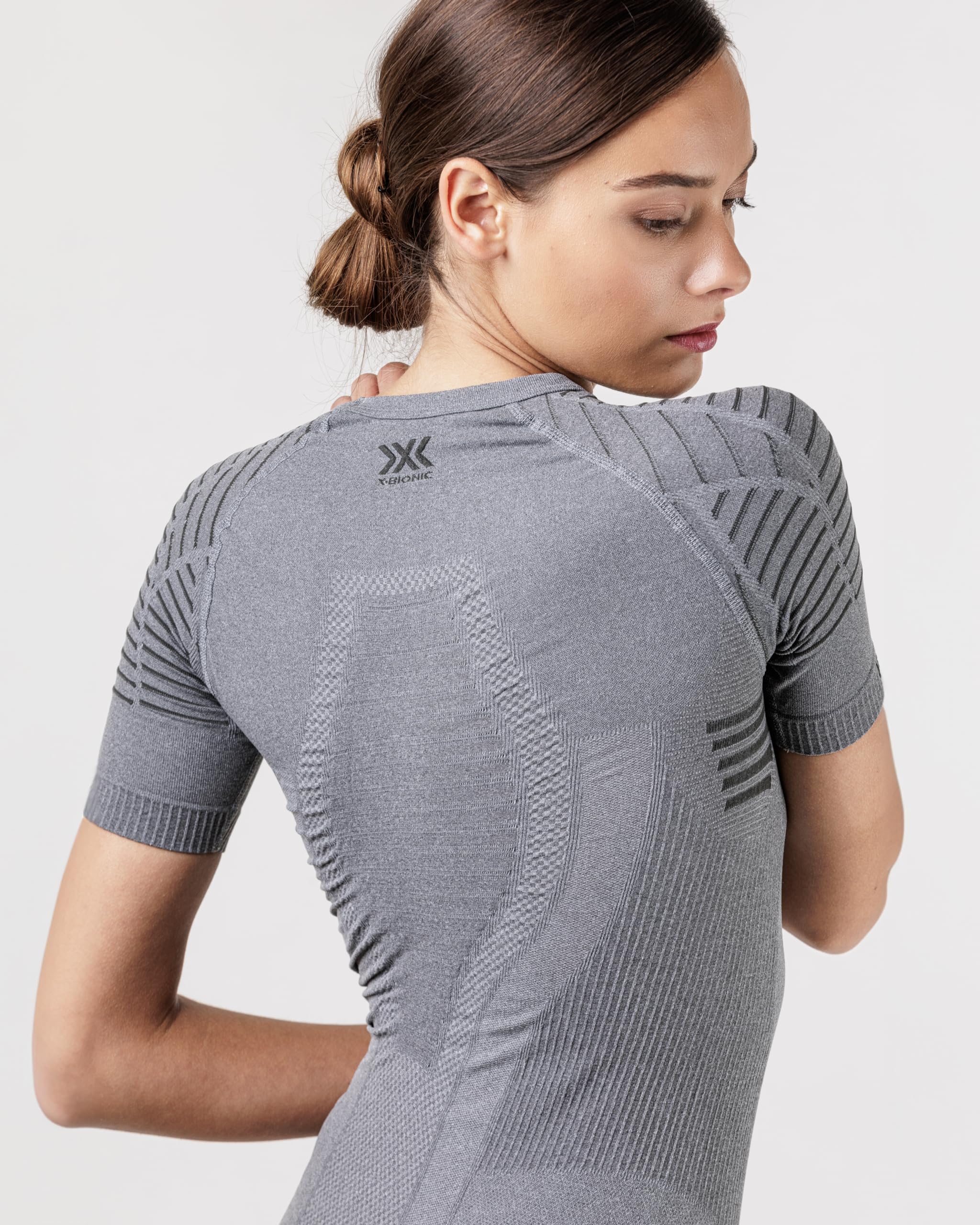 X-Bionic Invent 4.0 - Maglia Termica Donna Manica Corta a Compressione - Alte Prestazioni per Running, Sci, Ciclismo, Fitness, e Sport Invernali - Adatta a Climi Rigidi