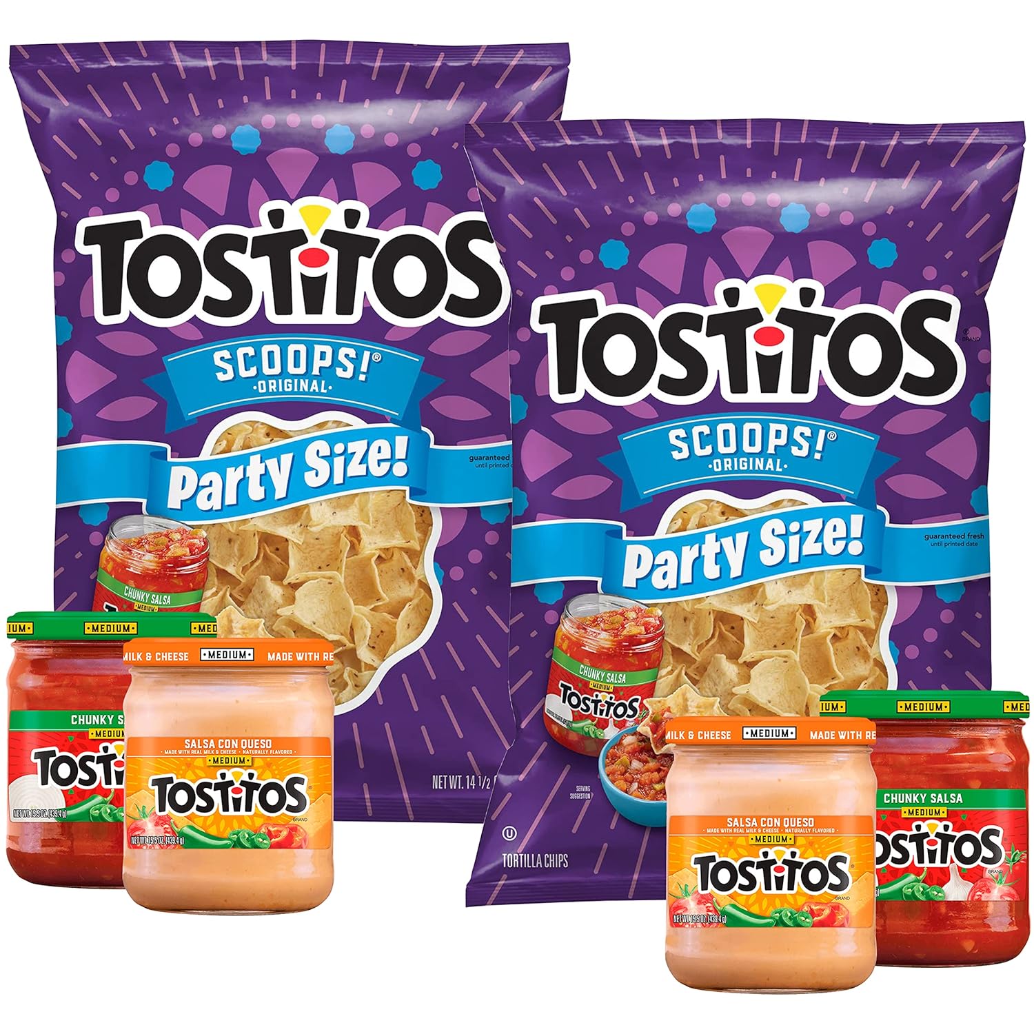 VARIETY PACK Tostitos Tortilla Chips and Dips Tostitos