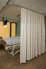Hospital Privacy Curtain Bed Divider Cubicle Curtain Flame Resistance-Washable - Made with mesh and Grommets 19 Wide x 8.50 Long