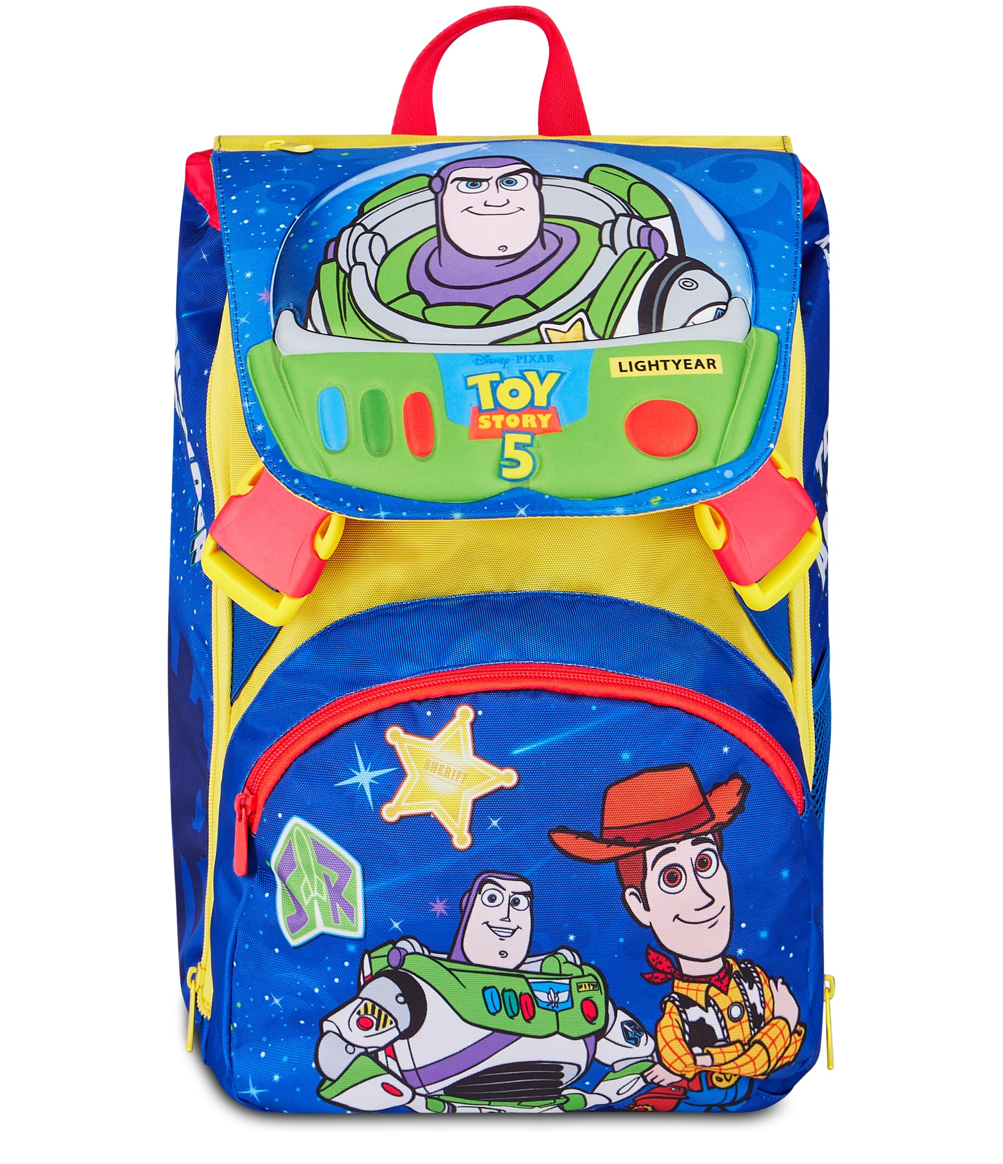 Seven Toy Story Zaino Estensibile, Volume Regolabile, Doppio Scomparto, Tasca Porta Borraccia, Scuola e Tempo Libero, Bambine e Ragazze, viola