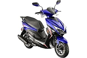 HHH X18 150cc Moped Street Gas Moped 150 Adult Bike with 10" Aluminum Wheels