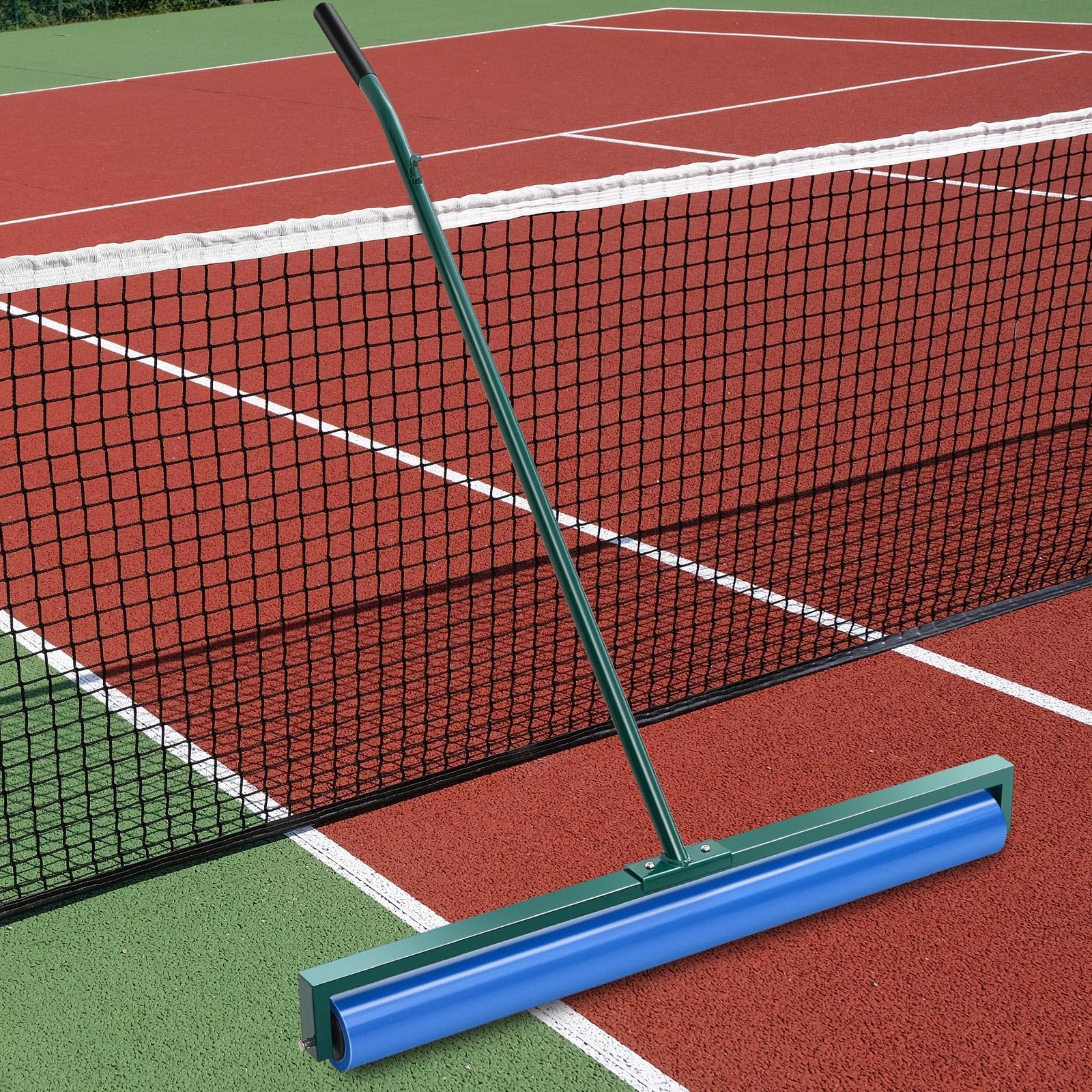 Suclain Tennis Court Squeegee 36 Inch PVA Foam Tennis Sponge Roller Lightweight Removes Water Quickly Clear Floors Tool for Tennis Basketball Sports Courts Garages