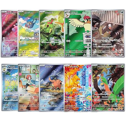 10 Random Japanese Pokémon Art Rares