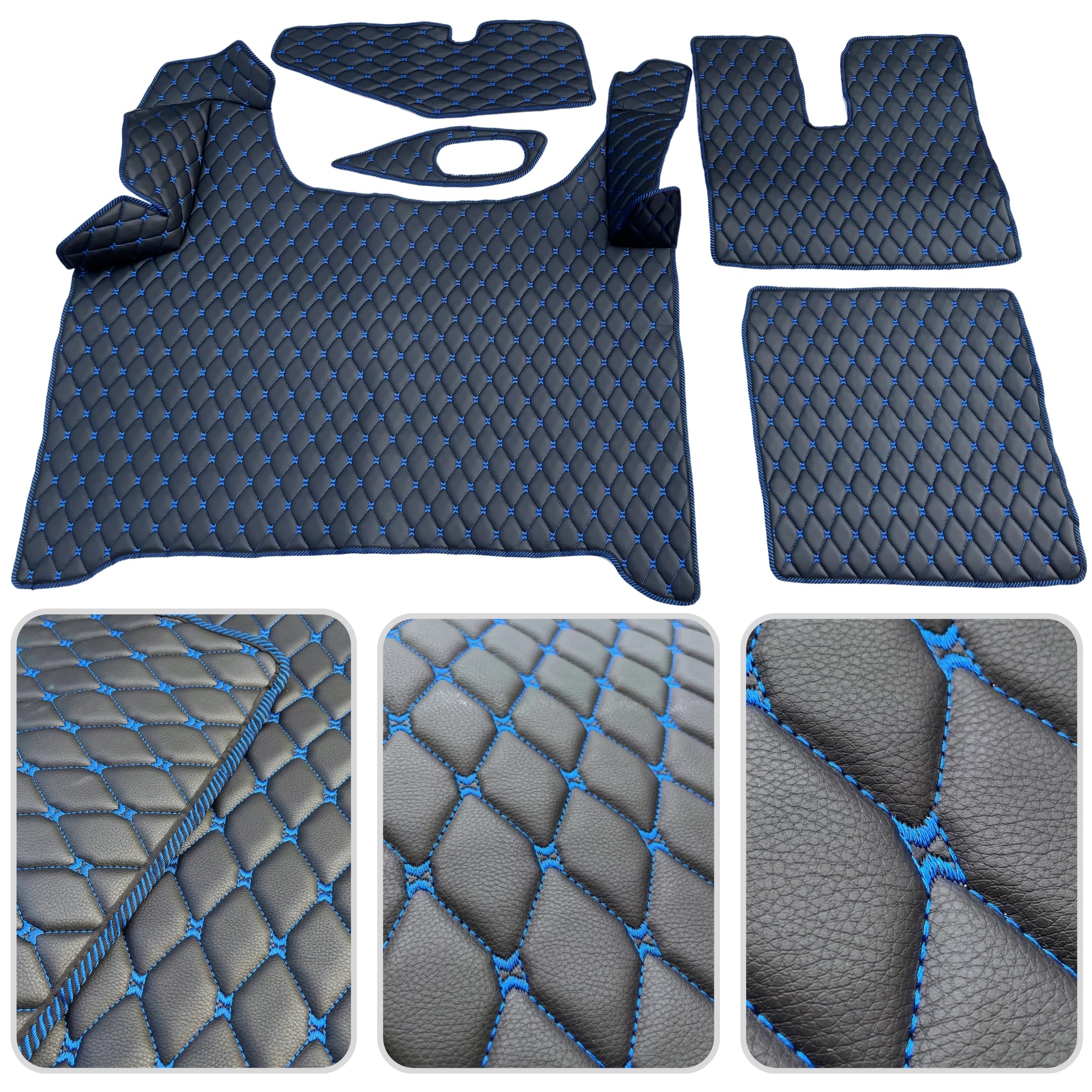 Alfombrillas para camión/Tapetes compatibles con Man TGX - Elegante Acolchado