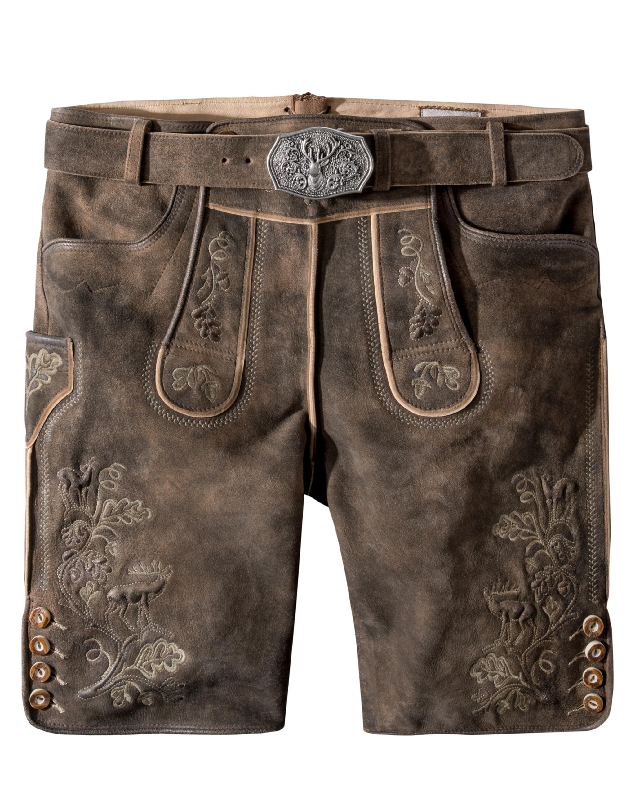 Stockerpoint Herren Trachtenlederhose Trachtenlederhose Bastian