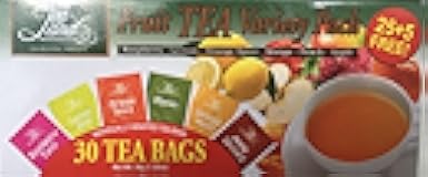 Tea Land Garden Fresh Fruit Green Tea Variety Pack (30 tea bags)