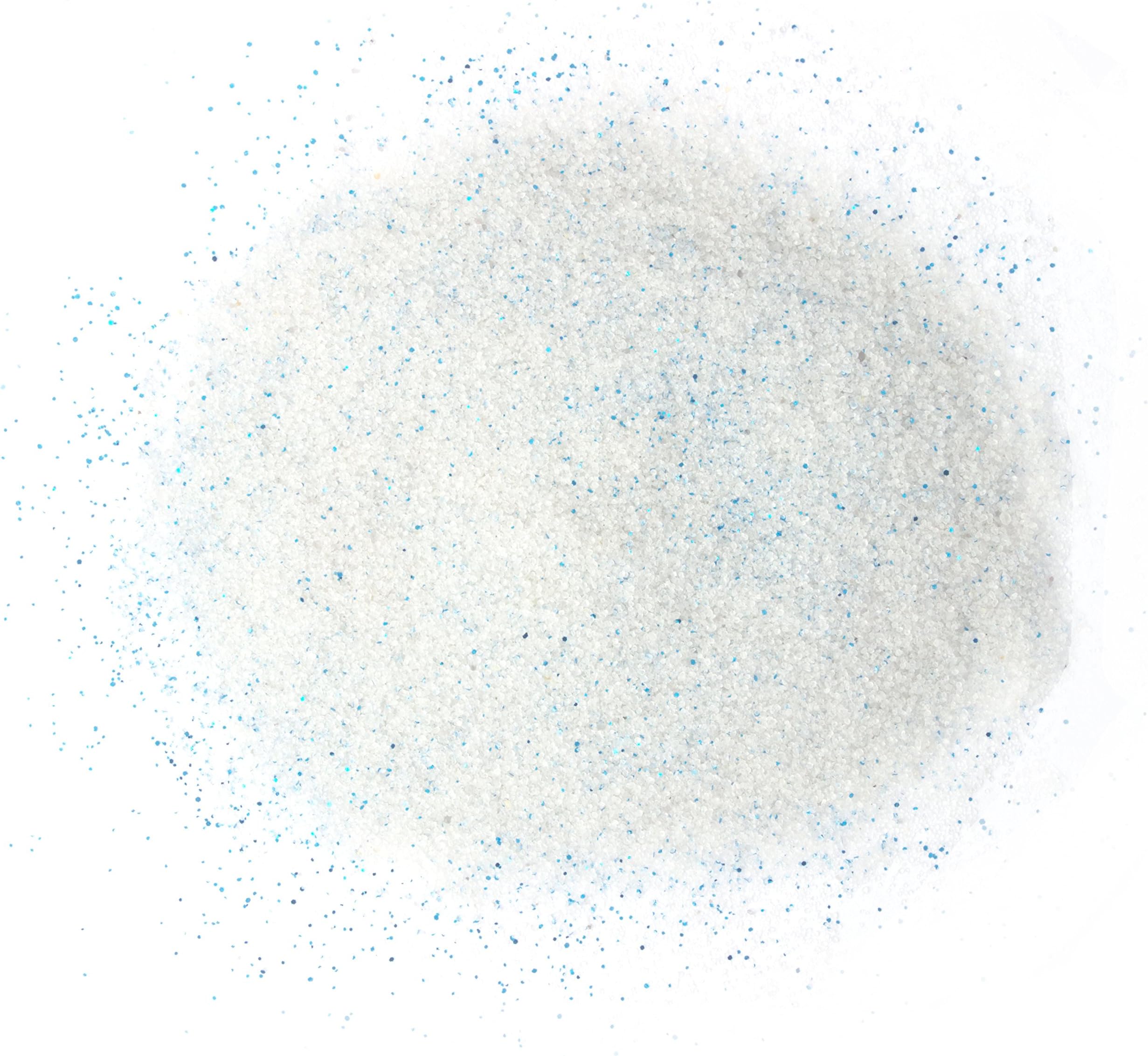 Miniature Garden Enchanted Fairy Glitter Sand - 1 Pound Bag (Blue)