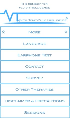 Vital Tones Fluid Intelligence