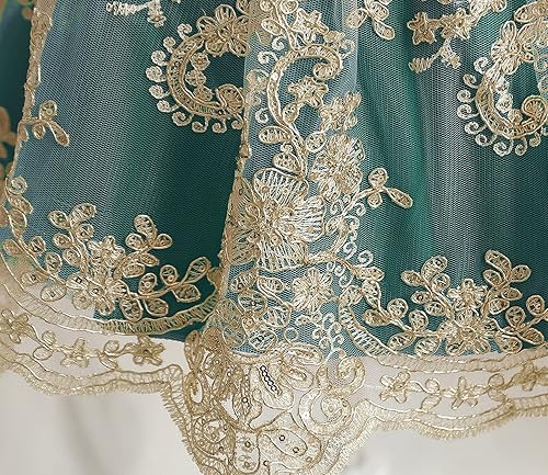 Miniatura 6 de NNJXD - Vestido de princesa de tul con flores, para usar en bodas, para niñas pequeñas y bebés