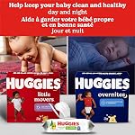 Couches HUGGIES OverNites pour Bébé, Taille 6, 15 compte