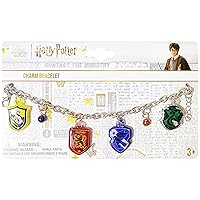 Vista 4 de LUV HER Pulsera de 7 pulgadas con dijes de metal a partir de 3 años, 7 pulg., Plástico, No es una piedra preciosa