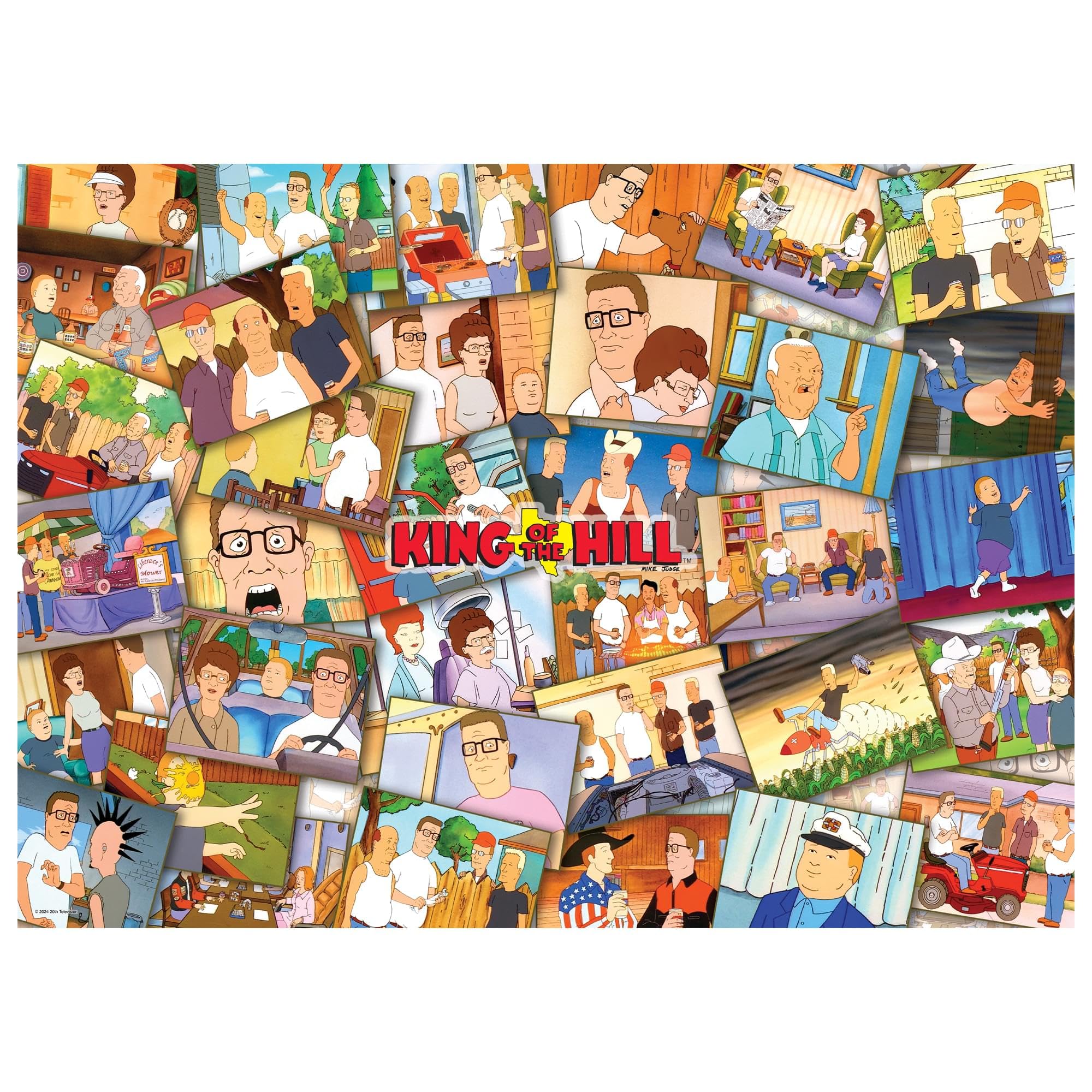 Amazon.com: King of The Hill 1000-Piece Jigsaw Puzzle Activity