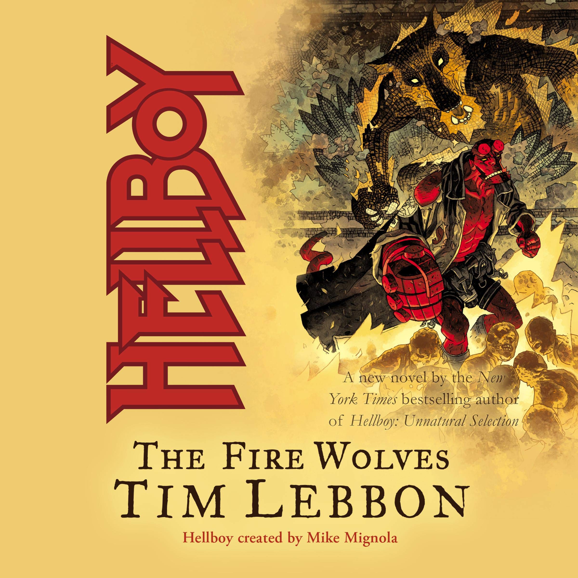 Cover art for Hellboy: The Fire Wolves