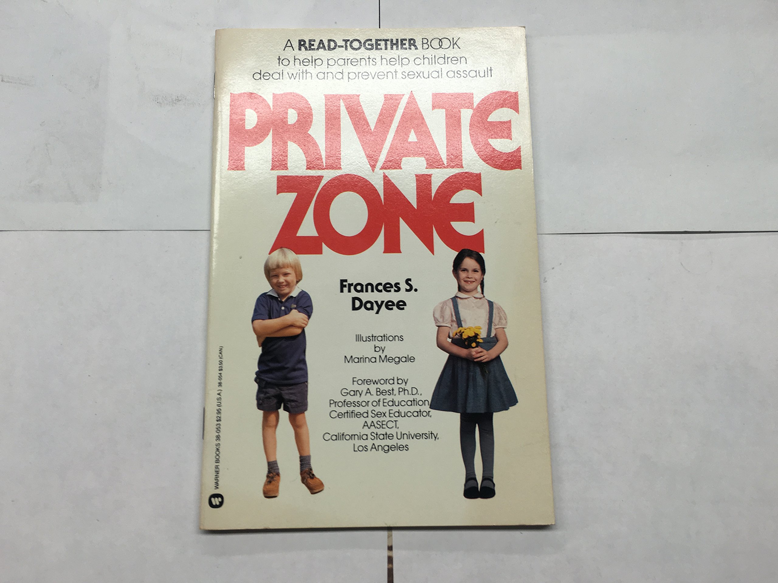 Private zone: A book teaching children sexual assault prevention tools