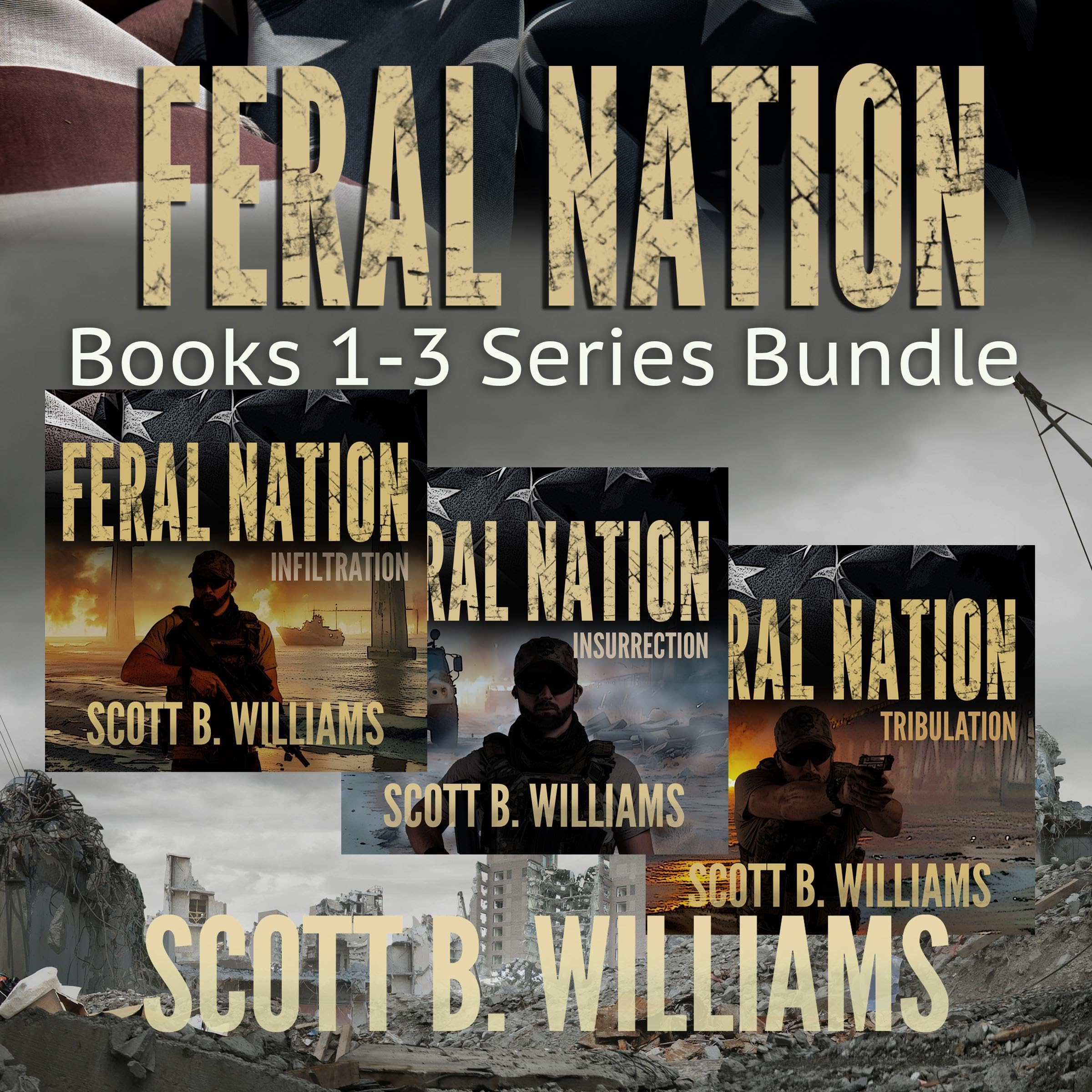 Cover art for Feral Nation Series: Books 1-3