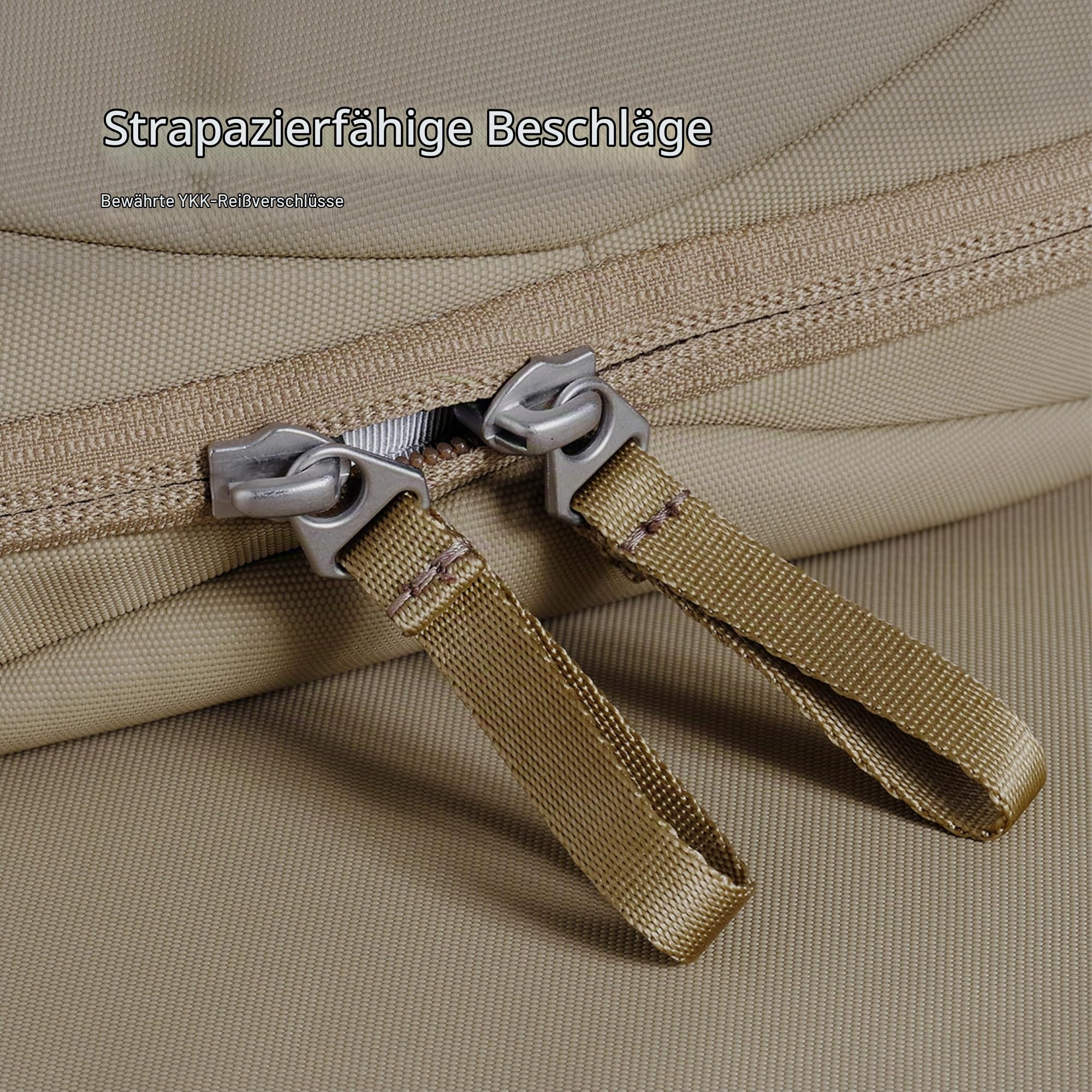 Urth Zeolite Tech Organizer – Wasserabweisende, recycelte Elektronik-Reisetasche, Kabel-Organizer-Tasche für Kabel, Ladegerät, Telefon, Kamerazubehör in Beige