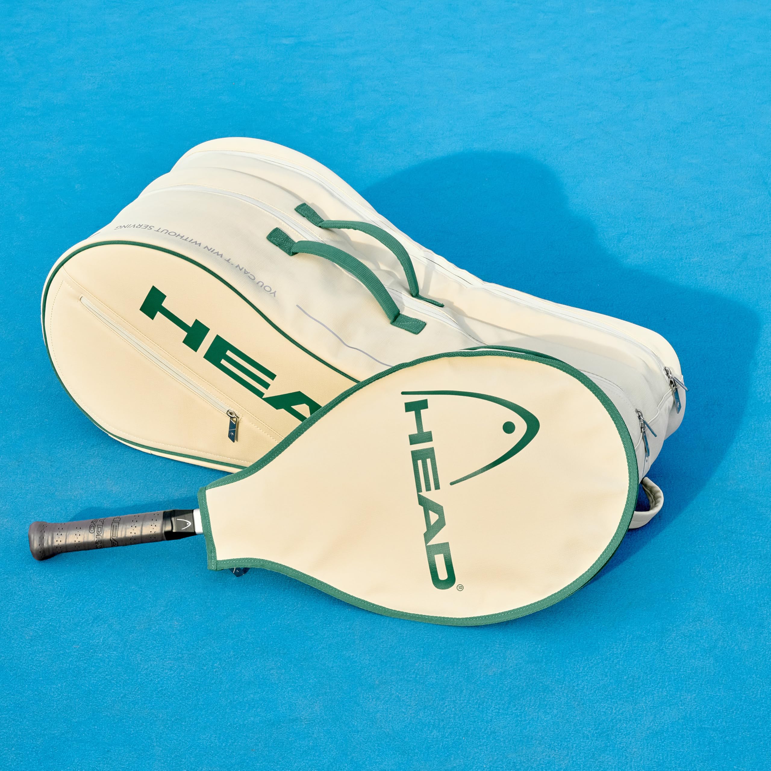 HEAD Arthur Ashe Racquet Bag l whge Tennis Bianco - Crema